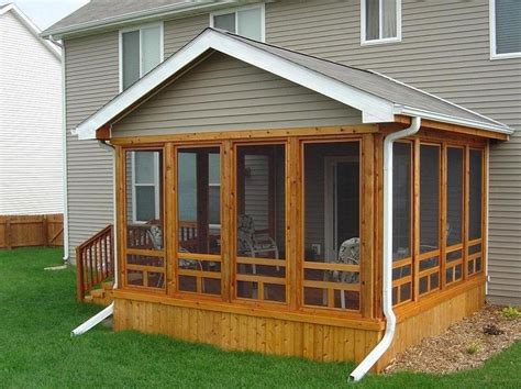 simple screened in porch plans - Mora Benton