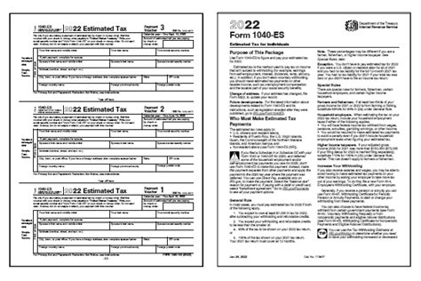 Printable Form 1040-es - Fillable Form 2024