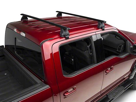 Rhino-Rack F-150 Vortex 2500 2 Bar Roof Rack - Black JA8133 (15-18 F-150 SuperCrew) - Free Shipping