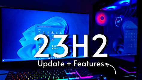 Windows 11 23H2 Update — New Features (Build 23451) | 2023 - YouTube