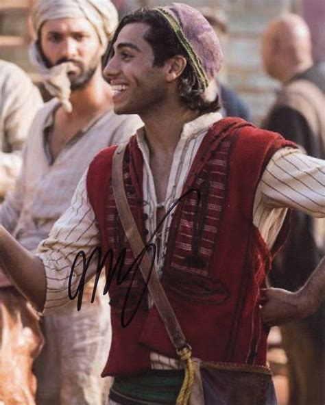 Mena Massoud Aladdin In Person Signed Photo Auction