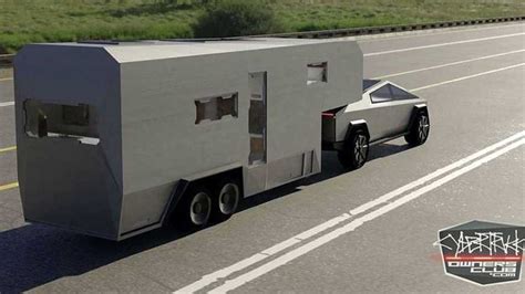 This Tesla Cybertruck Custom RV Is The Tiny Home Of Our Dreams