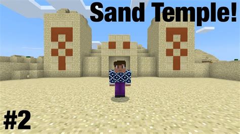 Minecraft | Sand Temple! #2 - YouTube