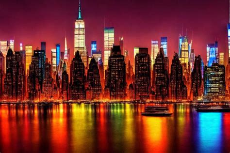 New York City Skyline by NothingIsManual on DeviantArt