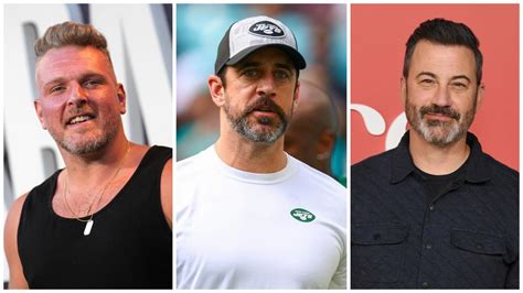 Pat McAfee Apologizes After Aaron Rodgers Accused Jimmy Kimmel of ...