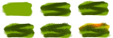 How i draw grass by ryky on DeviantArt