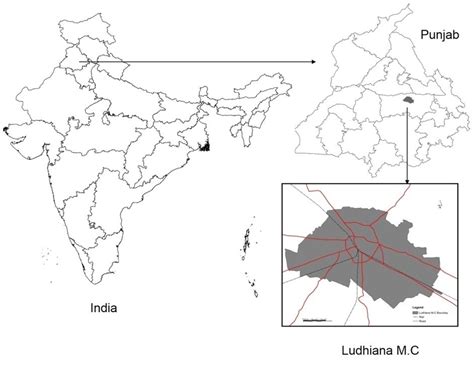 Location Map of Ludhiana city | Download Scientific Diagram