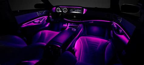 Ambient lighting kit - multi-colour 16' LED strip with remote control | Mercedes s class ...