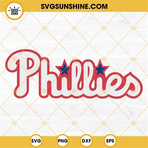 Phillies SVG, Phillies Logo SVG, Philadelphia Phillies SVG PNG DXF EPS ...