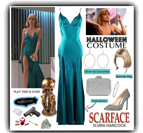 Scarface - Elvira Hancock ::::: Movie Halloween Costume. Outfit | ShopLook | Celebrity halloween ...