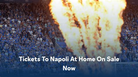 Tickets To Napoli At Home (16/09) On General Sale Now : r/lcfc