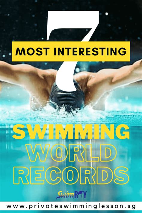 The 7 Most Interesting Swimming World Records