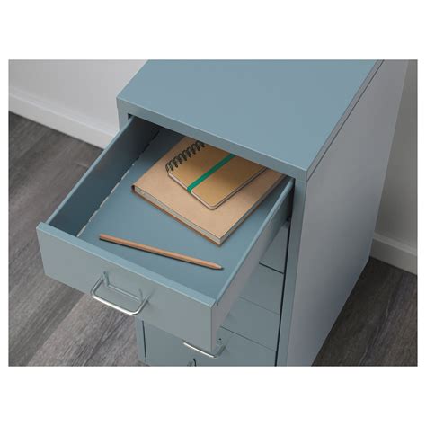 HELMER Drawer unit on castors, blue, 28x69 cm - IKEA