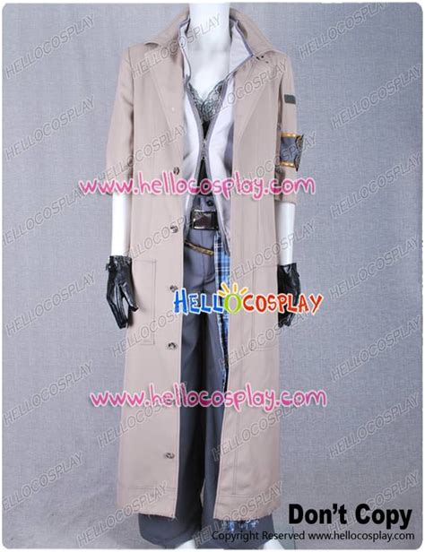 Final Fantasy XIII 13 Snow Villiers Cosplay Costume