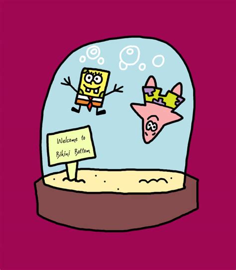 SpongeBob and Patrick Snowglobe by IAmAutism on DeviantArt