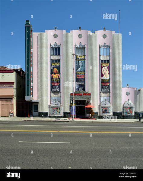 Hollywood Museum, Hollywood Boulevard, Hollywood, Los Angeles Stock ...