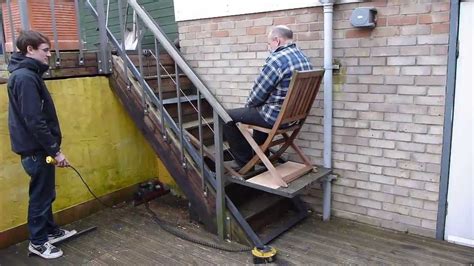 Do It Yourself Home Elevators | DIY Granny Stair Lift - YouTube | Stair ...