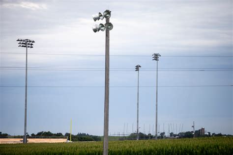 Photos: Field of Dreams stadium construction continues