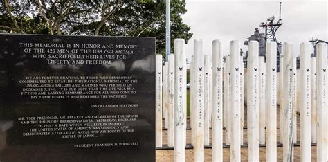 USS Battleship Oklahoma Memorial at Pearl Harbor | Pearl Harbor