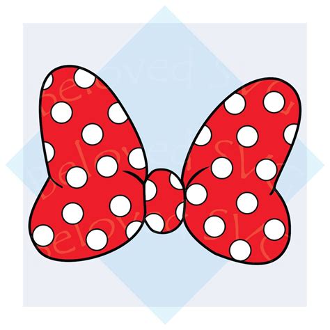 Minnie Mouse Bow Svg Minnie Mouse Svg Bow Svg Clipart Etsy | Images and ...