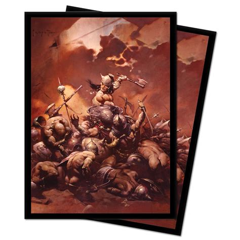 Frazetta's The Destroyer Card Sleeves – Frazetta Art Museum