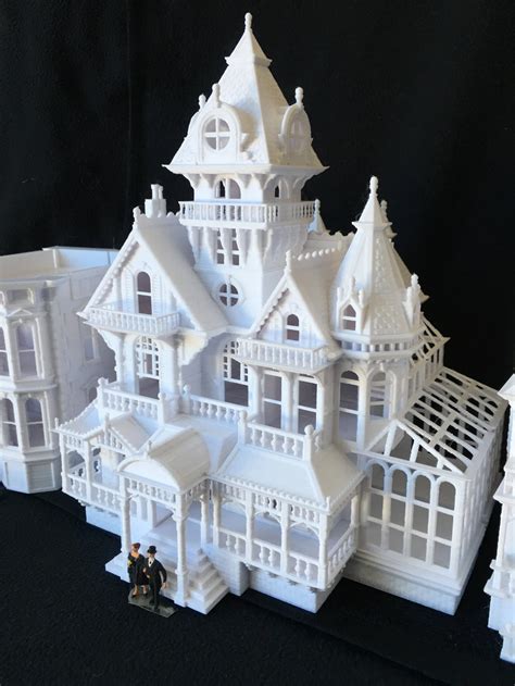 Miniature Victorian 5 Castle Tower House Train HO Scale - Etsy Victorian Castle, Victorian House ...