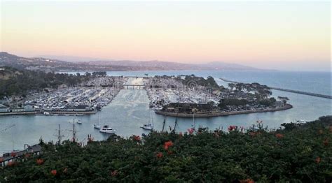 Dana Point Harbor at Sunset Stock Photo - Image of sunset, twilight ...