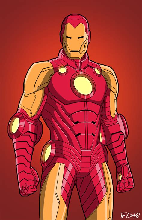 ArtStation - Iron Man Armor Classic by The ErickS