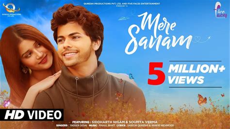 Watch New Hindi Song Music Video - 'Mere Sanam' Sung By Yasser Desai ...