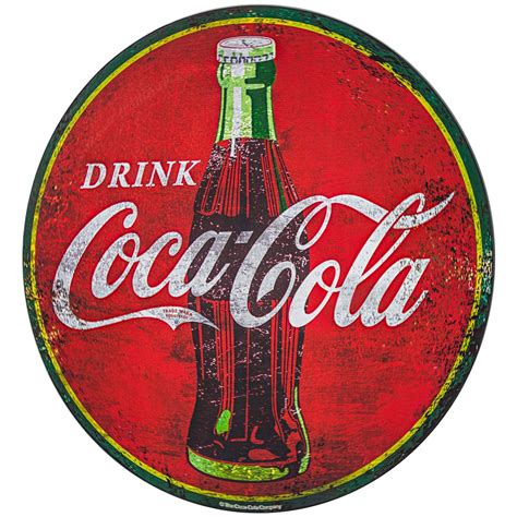 Officially Licensed Drink Coca Cola Metal Sign Wall Decor for Bar ...