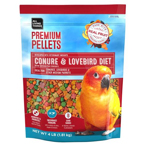 All Living Things® Premium Pellets Conure & Lovebird Diet | bird Pet Bird Food | PetSmart ...