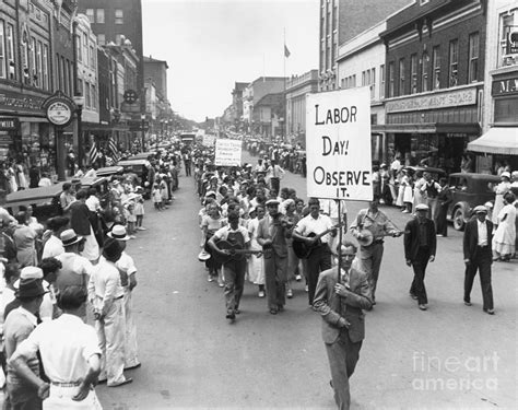 Labor Day Parade by Bettmann