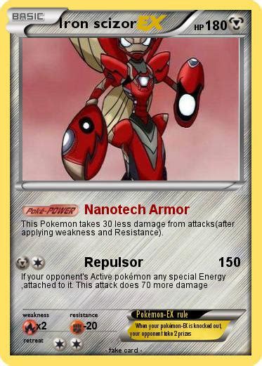 Pokémon Iron scizor - Nanotech Armor - My Pokemon Card