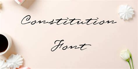 Constitution Font Free Download