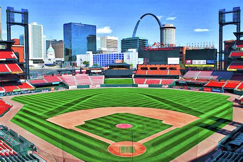 Busch Stadium St Louis Cardinals Baseball Ballpark Stadium Weekender Tote Bag for Sale by ...