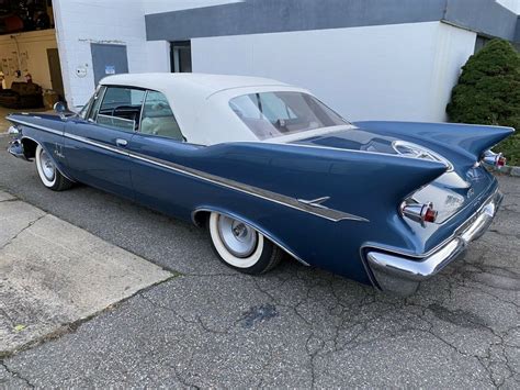 1961 Chrysler Imperial Convertible Blue RWD Automatic - Classic Chrysler Imperial 1961 for sale