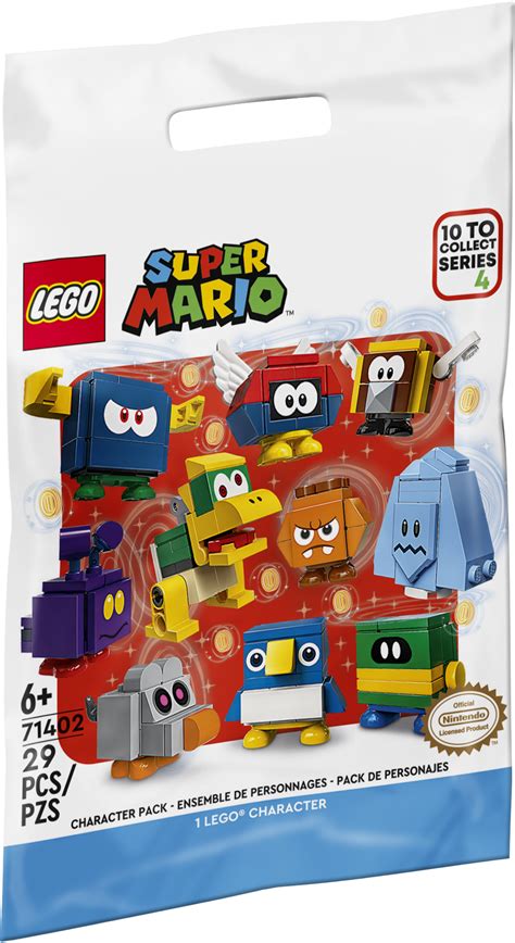 Super Mario LEGO Mystery Character Packs | SG MiniFigures