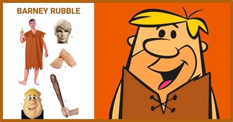 Dress Like Barney Rubble Costume | Halloween and Cosplay Guides