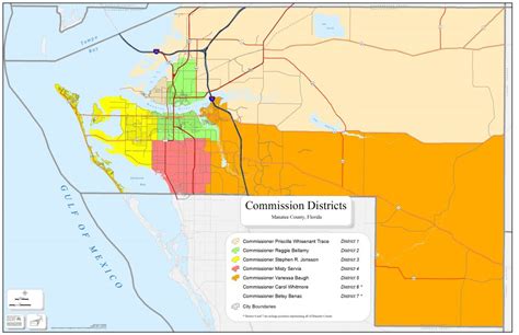 Board Of County Commissioners - Manatee County - Manatee Florida Map ...