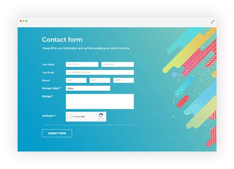 Email Form - Web Forms with Email Notifications | 123FormBuilder