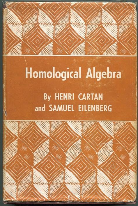 Homological Algebra | Henri Cartan, Samuel Eilenberg | First edition