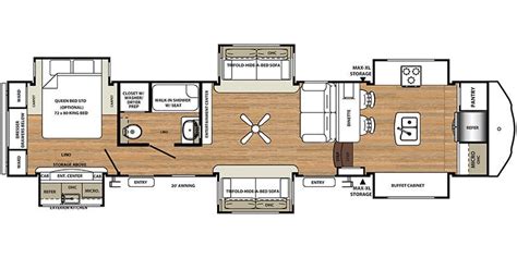 Forest River Sierra 5th Wheel Floor Plans | Viewfloor.co