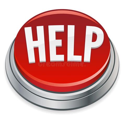 Help Button. An illustration of a big red button offering help needed , #ad, #big, #illustration ...