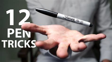 12 VISUAL Pen Tricks Anyone Can Do | Revealed | Pen tricks, Magic tricks illusions, Learn magic