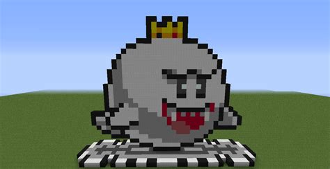 King Boo Pixel Art by AleksProdzBG on DeviantArt