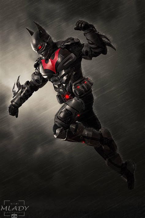 Batman Beyond Cosplay from the game Arkham Knight by ironmarkprops on DeviantArt