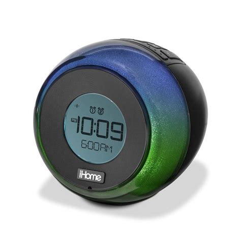 iHome iHome Bluetooth Color Changing Dual Alarm FM Clock Radio with ...