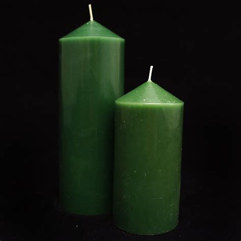 Green Candle - Christmas Heirloom Company