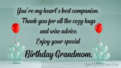 Birthday Wishes for Grandmother - Latest World Events