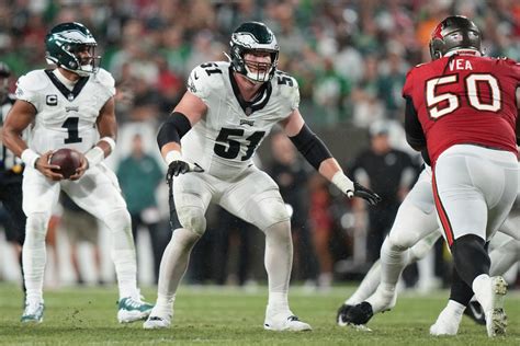 Eagles Notebook: Cam Jurgens to miss time with foot injury